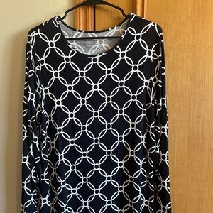 Chico’s Long Sleeve Ultimate Tee Size 2 (L) Tall